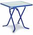 Best Freizeitmöbel Best Primo Scherenklapptisch 67x67cm quadratisch blau (26527020)