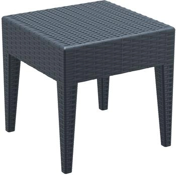Clp Miami Beistelltisch 45 x 45 cm dunkelgrau