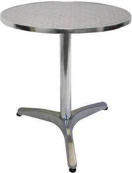 Mendler Stehtisch Ø 60 cm (Alu-MDF)
