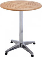Garden Pleasure Gartentisch "Stehtisch BISTRO, rund Stahl, Alu,s"