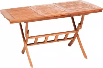 Merxx Cordoba Ausziehtisch klappbar 110-160 x 90 cm (Eukalyptus)