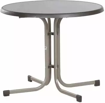 Sieger Boulevard-Klapptisch 86 cm Champagner /mocca (209/C-M)