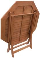 MERXX Gartentisch achteckig, &Oslash; 110 cm, Eukalyptusholz