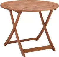 MERXX Gartentisch "Borkum" &Oslash; 100 cm, H&ouml;he: 74 cm, klappbar