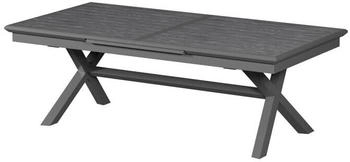 Hespéride Axiome extendable garden table Granit Grey