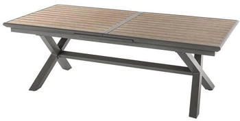 Hesp&eacute;ride Axiome extendable garden table Praline Honey