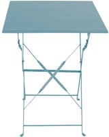 Mojawo - Bistrotisch / Klapptisch 60x60xh71cm-mgm6000tb-tisch-t&uuml;rkis