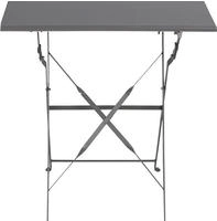 Mojawo - Bistrotisch / Klapptisch 60x60xh71cm-mgm6000g-tisch-dunkelgrau