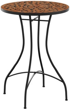 vidaXL Mosaic bistro table 50 x 70 cm ceramic terracotta (4003398)