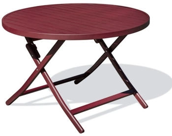 DCB Garden Marius Round table 110 cm carmine