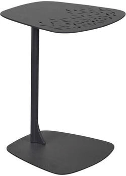 LC Home Bari Beistelltisch Garten 40x39cm Aluminium Dunkelgrau