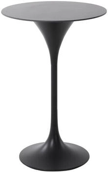 LC Home Bari Stehtisch Ø70cm Aluminium/Sinterstein Dunkelgrau