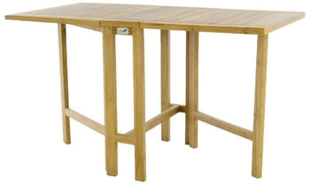 VCM Klapptisch 135x65x75 cm Teak