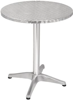 Bolero Runder Bistrotisch Edelstahl 60cm (U425)