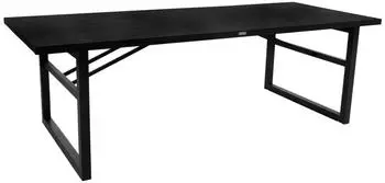 Brafab Vevi Gartentisch Aluminium Schwarz 230 x 94 cm (4026-8)