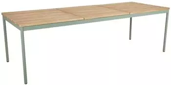 Brafab Nox Gartenesstisch Aluminium/Teak Dusty Green (4657F-32)