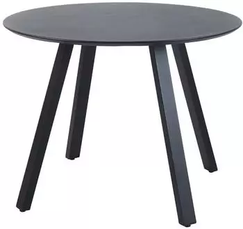 Best Halo Esstisch Gartentisch rund schwarz (21311)