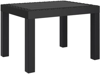 vidaXL Gartentisch Anthrazit PP (364727)
