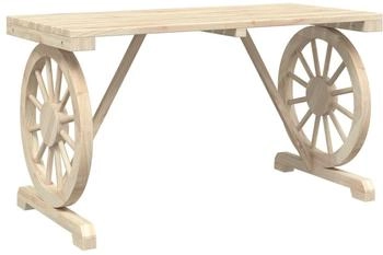 vidaXL Gartentisch Massivholz Tanne 115x55x65 cm Braun (365113)