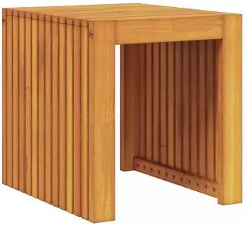 vidaXL Beistelltisch Braun 43 x 36 x 40 cm Massivholz Teak