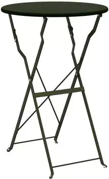 vidaXL Bistrotisch Dunkelgrün Ø 50 x 71 cm Pulverbeschichteter Stahl