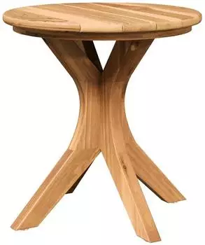 vidaXL Beistelltisch Braun 40 x 40 x 41 cm Massivholz Teak