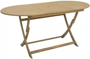 vidaXL Gartentisch Klappbar 160x85x75 cm Massivholz Akazie