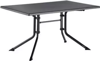 Kettler Klapptisch 140 x 95 x 74 cm Aluminium Kunststoff anthrazit