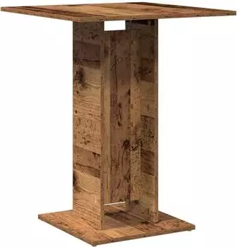 vidaXL Bistrotisch Altholz-Optik 60x60x75 cm Holzwerkstoff