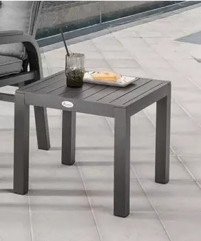 Destiny Capri Aluminium 47x47x43cm anthrazit