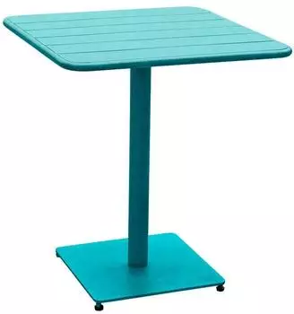 Hespéride Phuket square garden table teal 2 persons