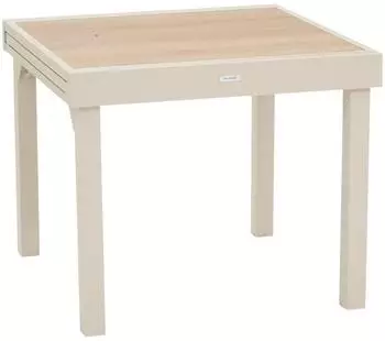 Hesp&eacute;ride Piazza extendable garden table 8 persons clay