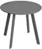 Hespéride Saona round side table matte graphite 50 x 45 cm