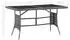 vidaXL Gartentisch Grau 140 x 80 x 74 cm Poly Rattan (318716)