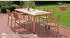 Garden Pleasure Florence Gartentisch 192x100cm Non-Wood Aluminium Champagner
