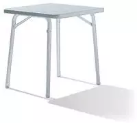 Sieger GARTENKLAPPTISCH Wei&szlig; 70x72x70 cm