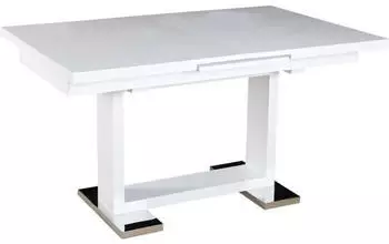 Habitat et Jardin Toda extendable garden table White