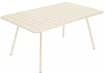 Fermob Luxembourg Gartentisch 165x100cm Aluminium Natur