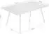 Fermob Luxembourg Gartentisch 165x100cm Aluminium Natur