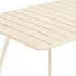 Fermob Luxembourg Gartentisch 165x100cm Aluminium Natur