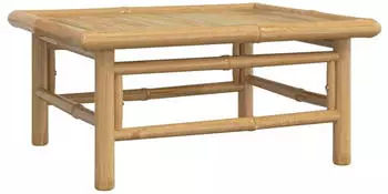 vidaXL Gartentisch 65x55x30 cm Bambus (362282)