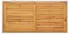 vidaXL Gartentisch Beige 123x60x74 cm Poly Rattan & Massivholz Akazie (316797)
