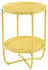 en.casa Sandefjord coffee table with removable tray 58 x 40 cm yellow