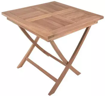 Gardenson Cidora Gartenklapptisch Teakholz 80x80x75,5cm (002836051601)
