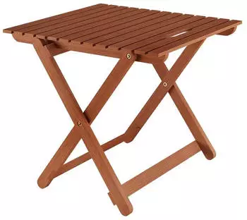 Erst-Holz Klapptisch Buche massiv, dunkel (10-350D)