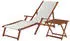 Erst-Holz Klapptisch Buche massiv, dunkel (10-350D)