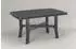 ProGarden Rodano Gartentisch rechteckig Polypropylen anthrazit 138x88x72cm (V57488)