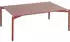 Mendler HWC-O11 Gartentisch Aluminium 105x65cm Terrakotta (110594)