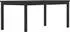 ebuy24 Kenya Gartentisch rechteckig 90x180cm schwarz (60-9788-100)