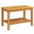 vidaXL Couchtisch Massives Akazienholz 70x40x45cm (4108103)